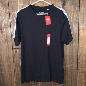 Guess | Black Guess Los Angeles short sleeve tee